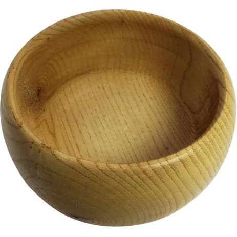 پیاله سایز متوسط قطر یازده سانتی جنس چوب گردو کدK17620