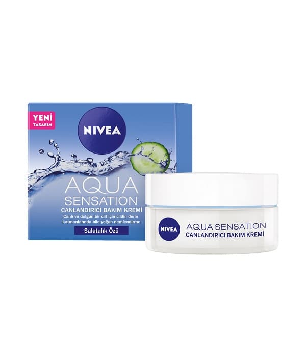کرم آبرسان و مرطوب کننده نیوآ آکوا مدل AQUA SENSATION حجم 50 میل