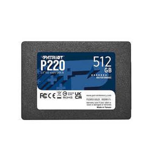 Patriot P220 512GB Internal SSD Hard