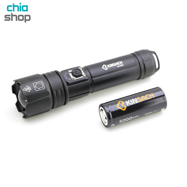 چراغ قوه شارژی کینساچ مدل KS-S092 — تصویر ۵