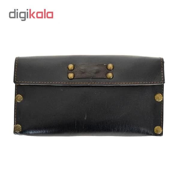 کیف دستی زنانه مدل فلور رنگ مشکی کدK17659 — تصویر ۳