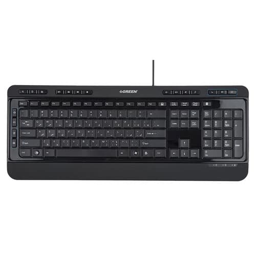 کیبورد گرین Green GK-502 Official Multimedia Keyboard