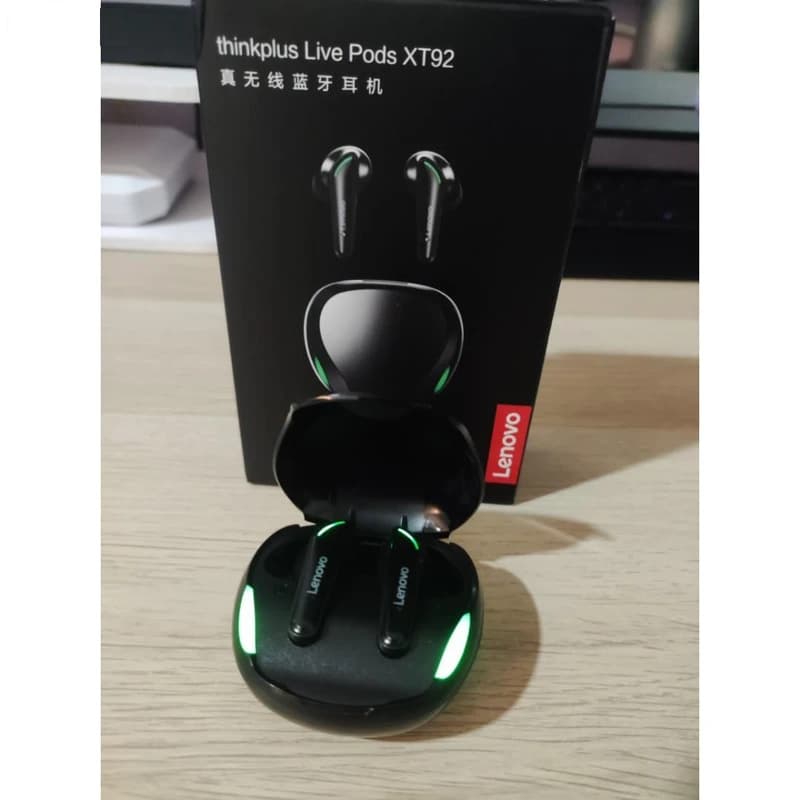 هدفون مخصوص بازی گیمینگ بلوتوثی لنوو مدل FAT XT92 QAZ کد K17548 — تصویر ۲