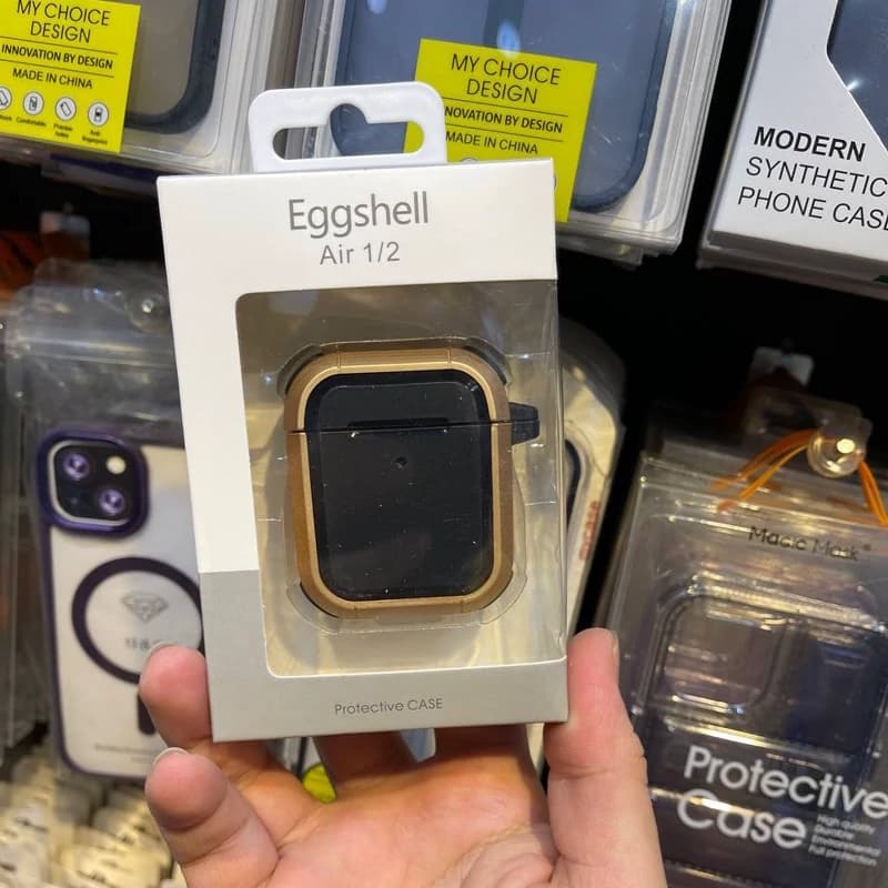 توضیحات مقدار: 1 عددی کاور و کیس ایرپاد 2 برند Eggshell قابل استفاده برای ایرپاد 1 و 2 اپل اصلی و های کپی Eggshell Airpods 2 – 1 Case کدk17496
