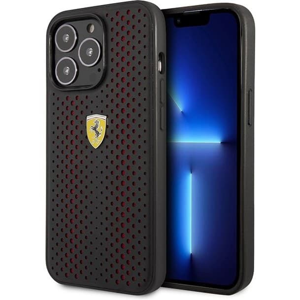 قاب چرمی آیفون 14 پرو مکس طرح فراری CG Mobile iphone 14 Pro Max Ferrari Leather Case کدk17470 — تصویر ۲