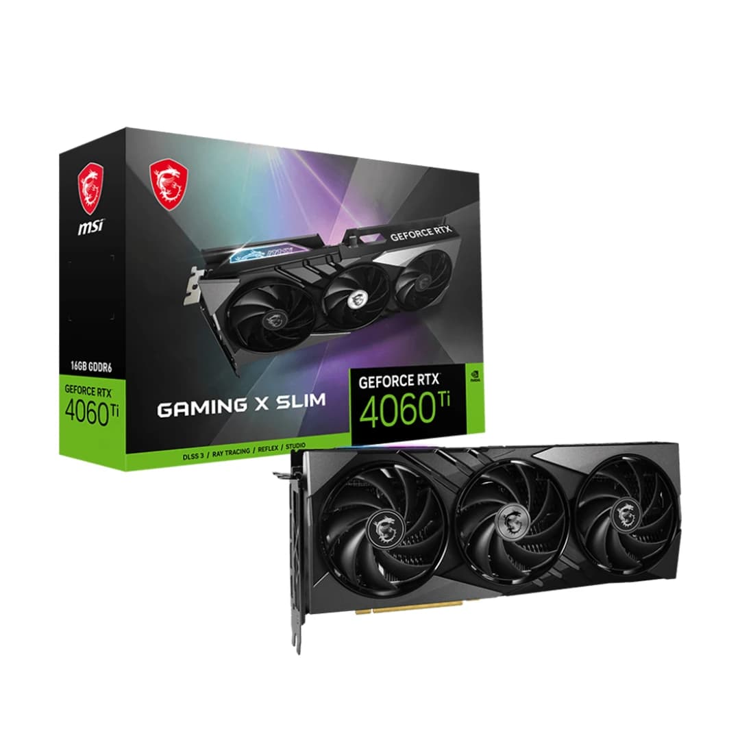 کارت گرافیک ام اس آی MSI GeForce RTX 4060 Ti Gaming X Slim 16GB OC