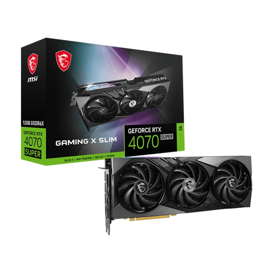 کارت گرافیک ام اس آی MSI GeForce RTX 4070 Super Gaming X Slim 12GB