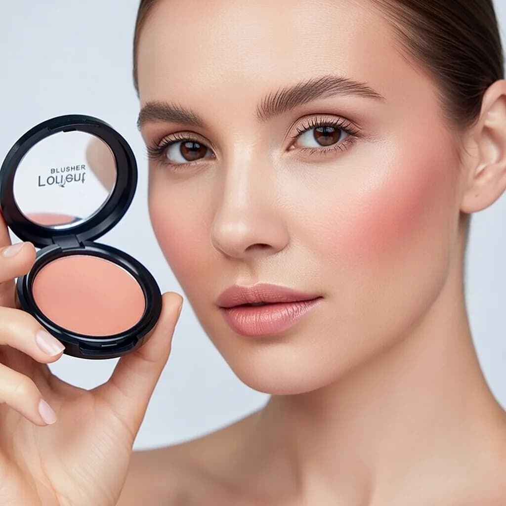 رژ گونه پودری لورینت شماره B9 حجم 13 گرم — تصویر ۳