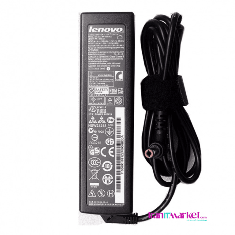 آداپتور و شارژر لپ تاپ لنوو Adapter lenovo Ideapad S405 90Wat