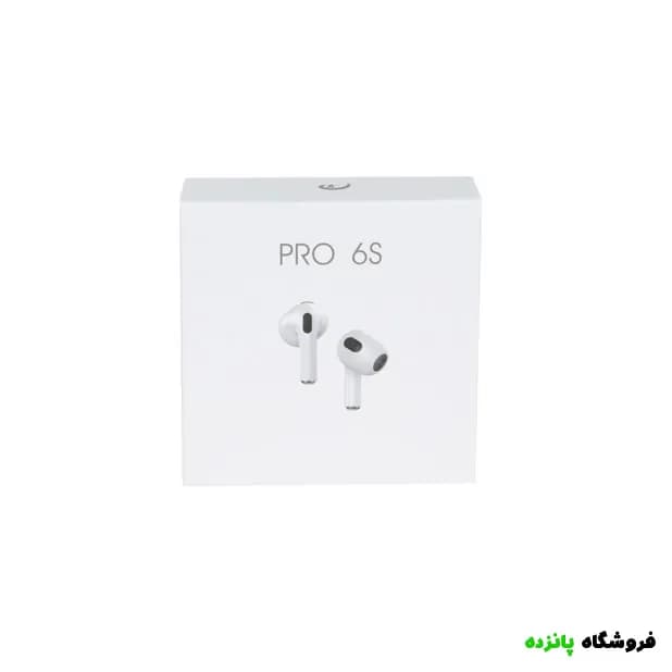 ایرفون بی سیم مدل Pro 6S – سفید — تصویر ۲