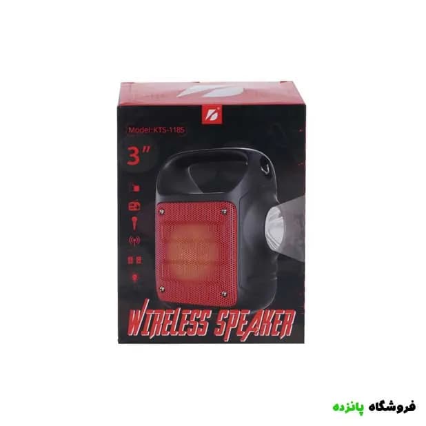 اسپیکر بی سیم BIG SOUND مدل KTS-1185 – مشکی — تصویر ۲