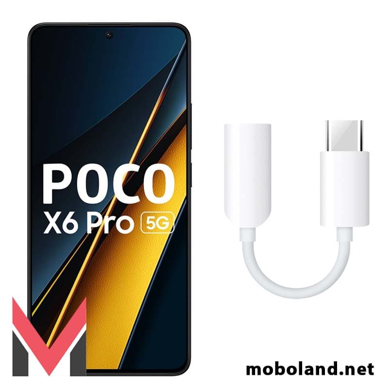 مبدل تایپ سی به جک صدا شیائومی پوکو Poco X6 Pro
