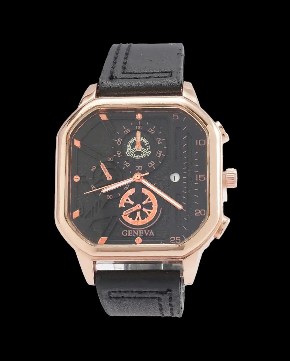ساعت مچی مردانه جینوا GENEVA طرح CUBE مدل 1798
