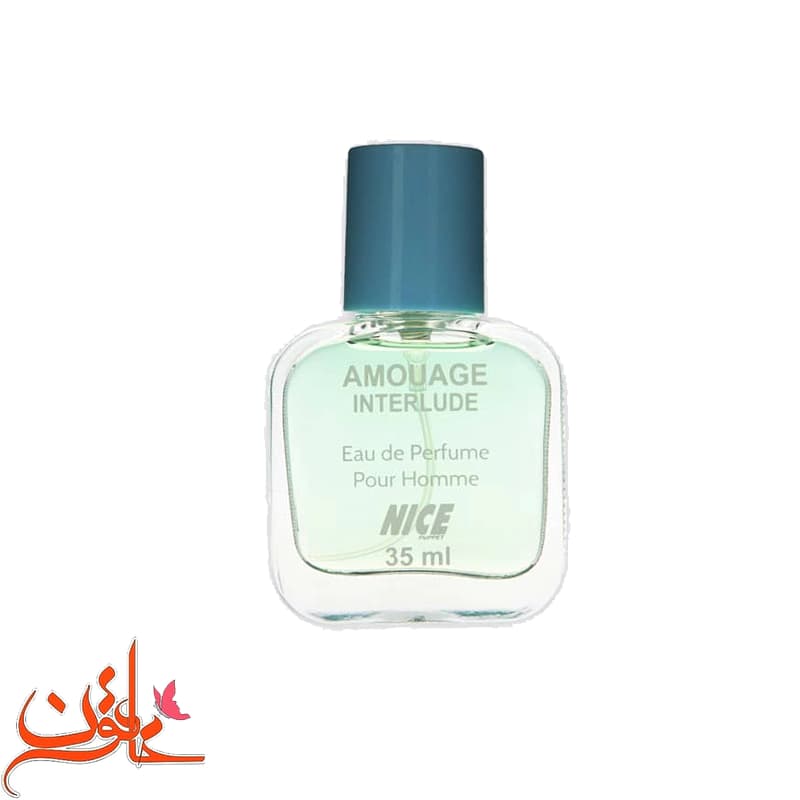 عطر جیبی مردانه نایس پاپت مدل Amouage Interlude حجم 35 میل