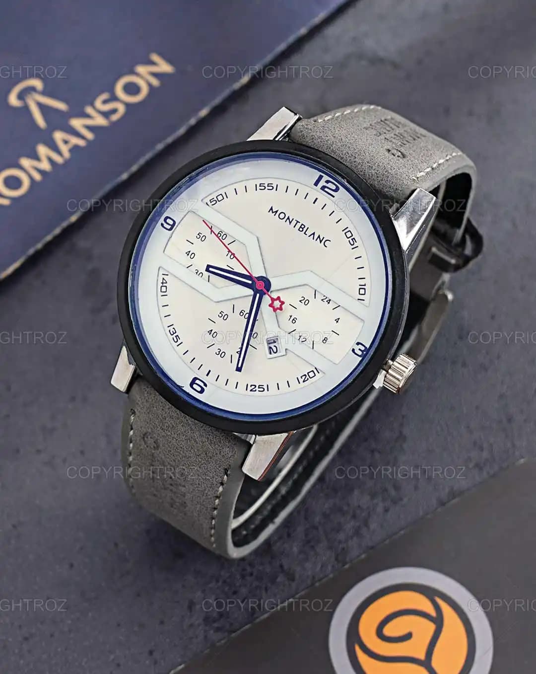 ساعت مچی مردانه مونت بلانک MONTBLANC مدل 1789 — تصویر ۳