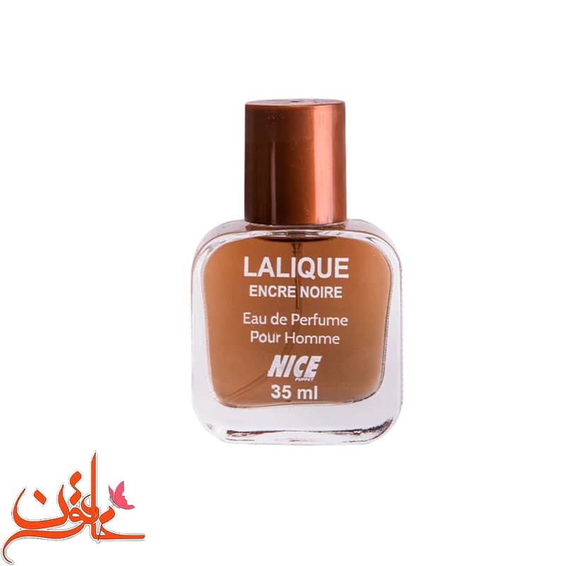 عطر جیبی مردانه نایس پاپت مدل Lalique Encre Noir حجم 35 میل