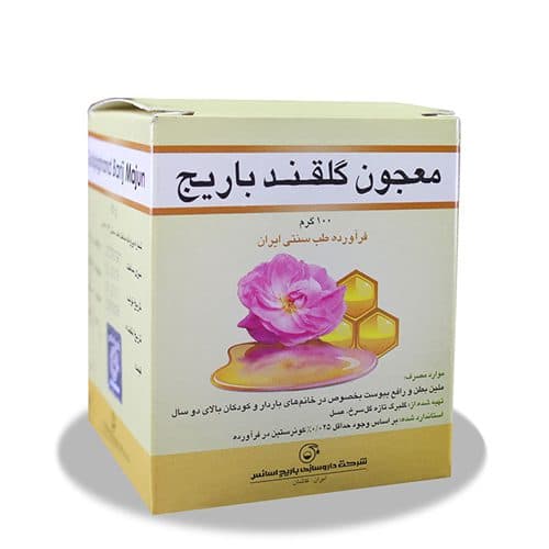 پودر معجون گلقند باریج اسانس 100 گرمی — تصویر ۲