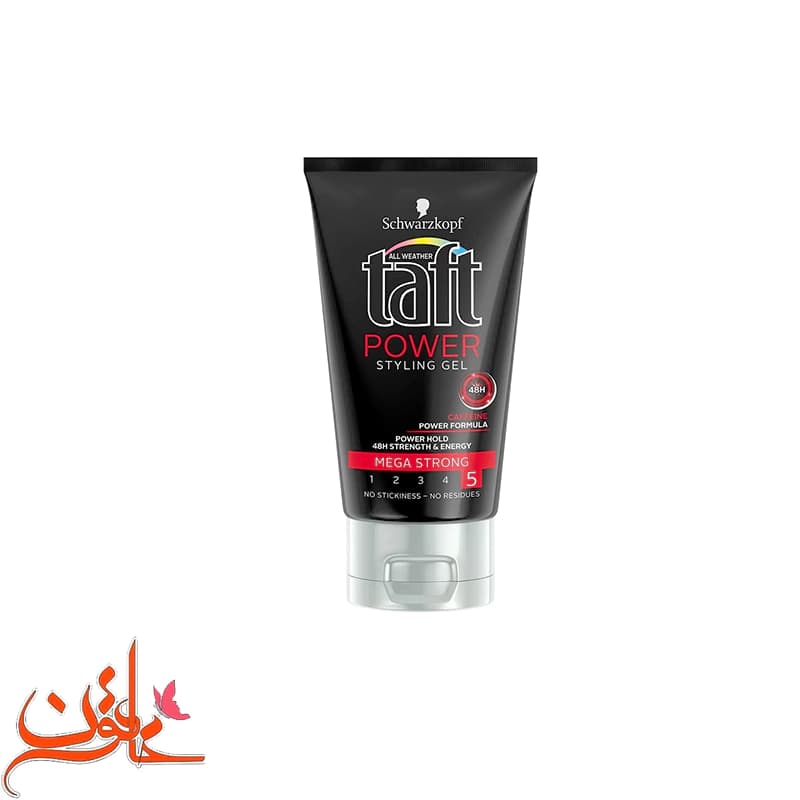 ژل حالت دهنده مو تافت مدل Power حجم 150 میل