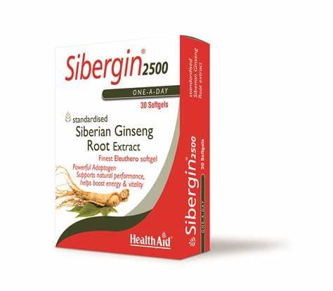 کپسول ژلاتینی سیبرجین 2500 میلی گرم هلث اید 30 عددی
