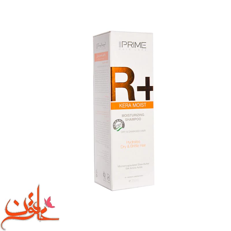 شامپو مو پرایم مدل R+ Kera Moist حجم 250 میل — تصویر ۲