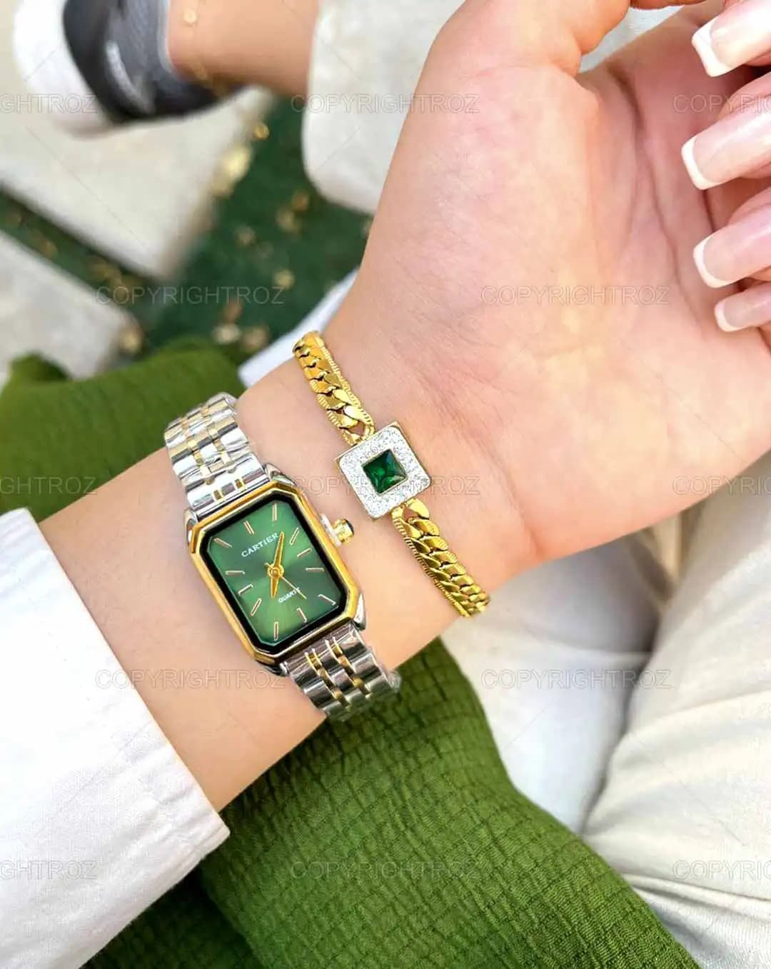 ساعت مچی زنانه کارتیه CARTIER مدل 1746 — تصویر ۲