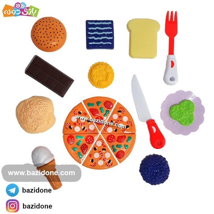 اسباب بازی ست پیتزا خوری — تصویر ۲