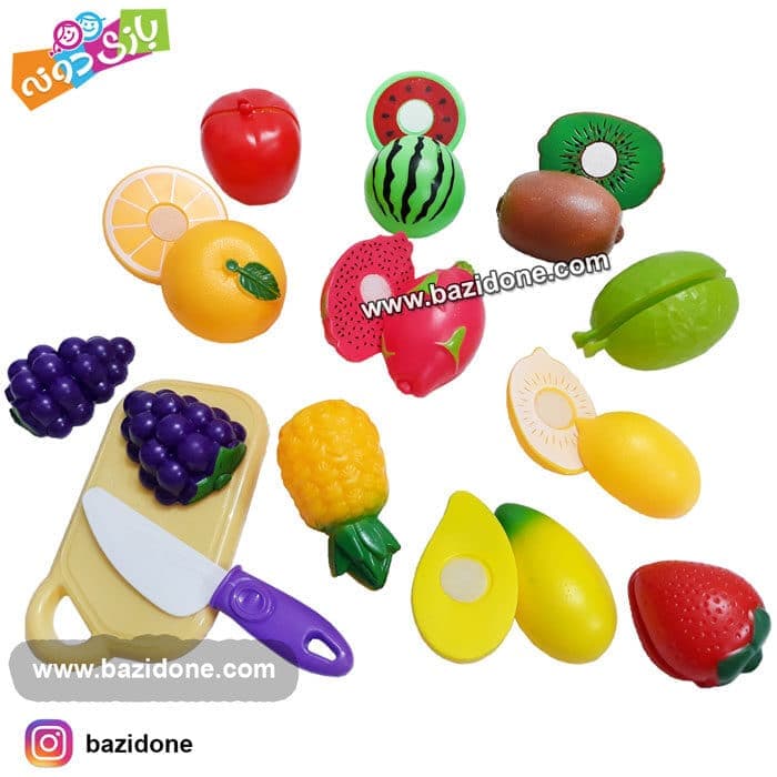 اسباب بازی برش میوه پلاستیکی — تصویر ۳