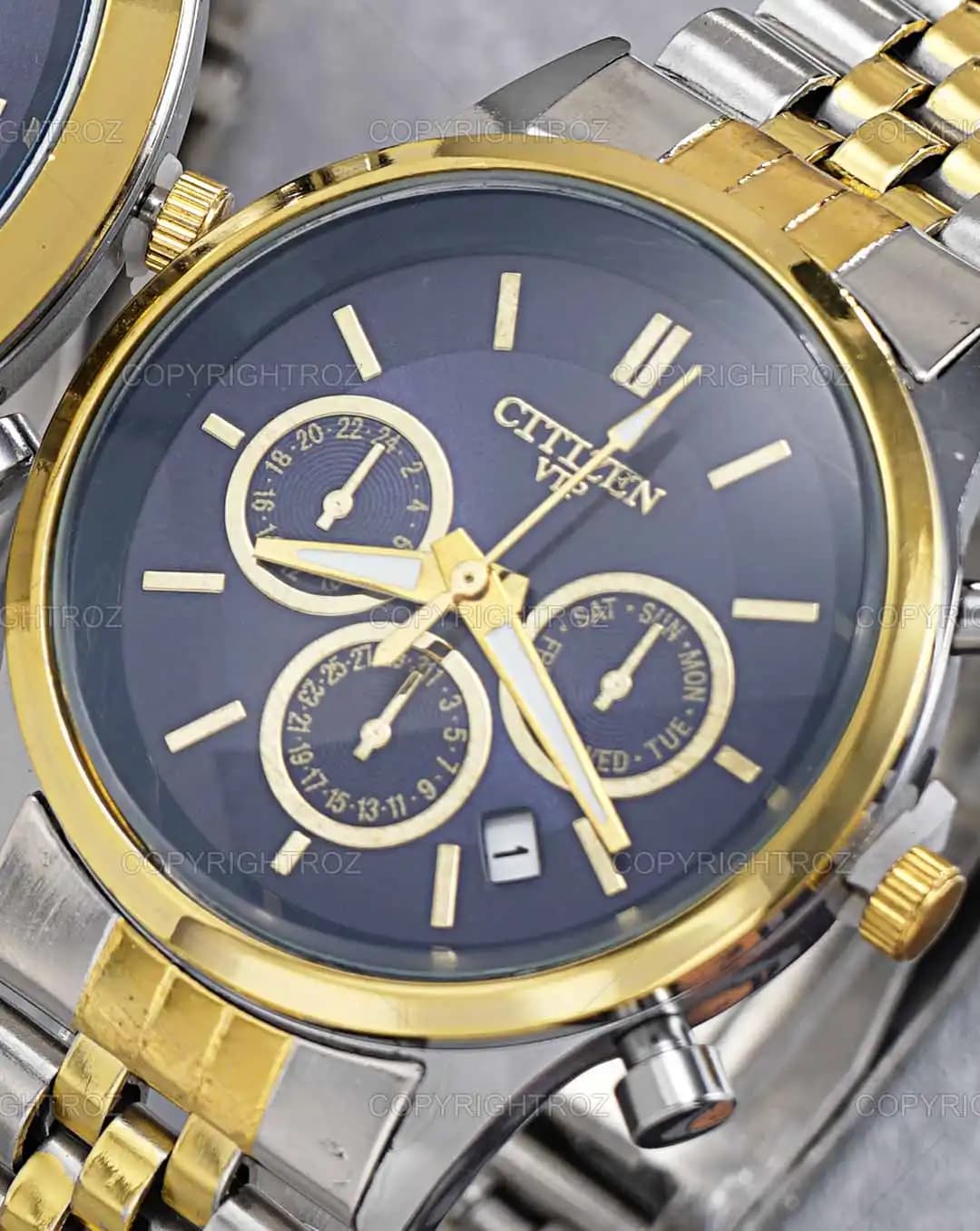 ست ساعت مچی سیتیزن CITIZEN طرح VIP مدل 1736 — تصویر ۴