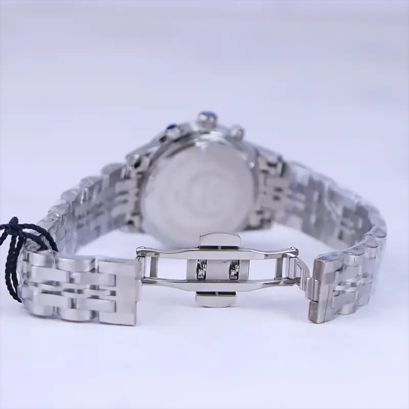 ساعت مچی الگانس زنانه فلزی صفحه آبی روشن L M030/1 — تصویر ۲