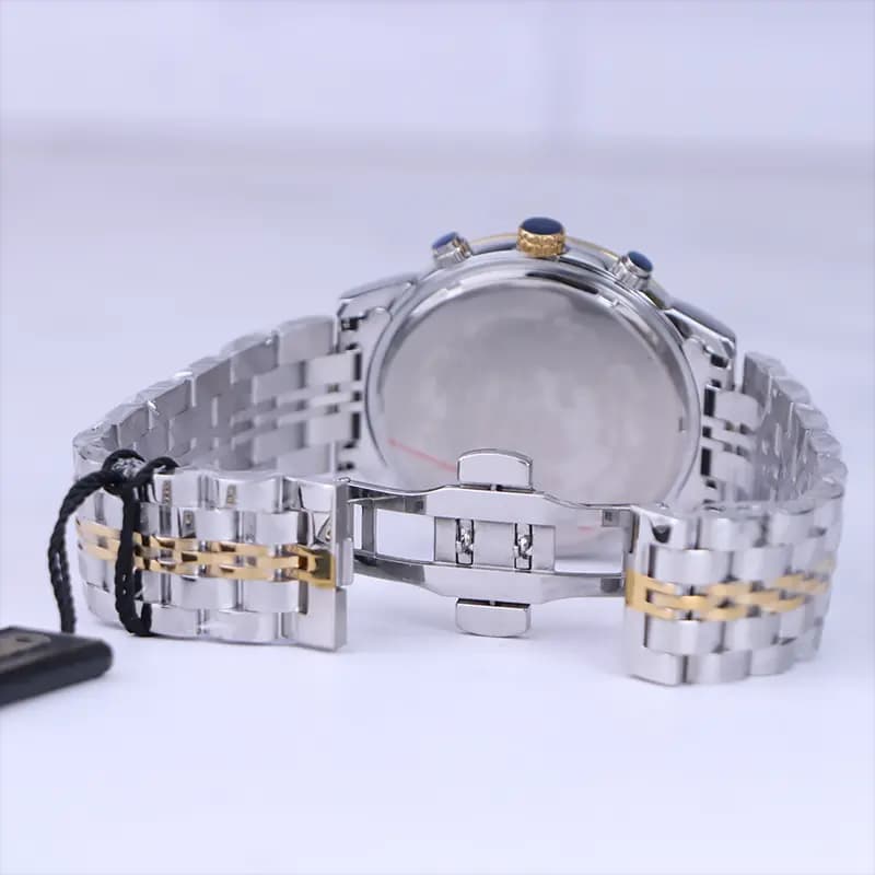 ساعت عقربه ای سیتیزن مردانه فلزی صفحه آبی G 9766/23 — تصویر ۲