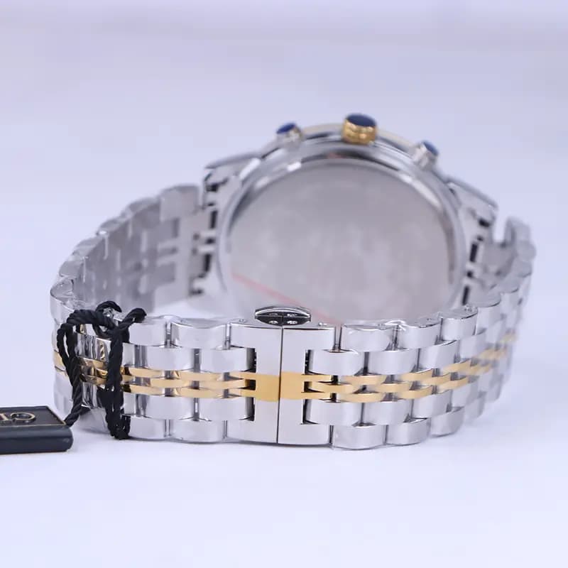 ساعت عقربه ای سیتیزن مردانه فلزی صفحه آبی G 9766/23 — تصویر ۳