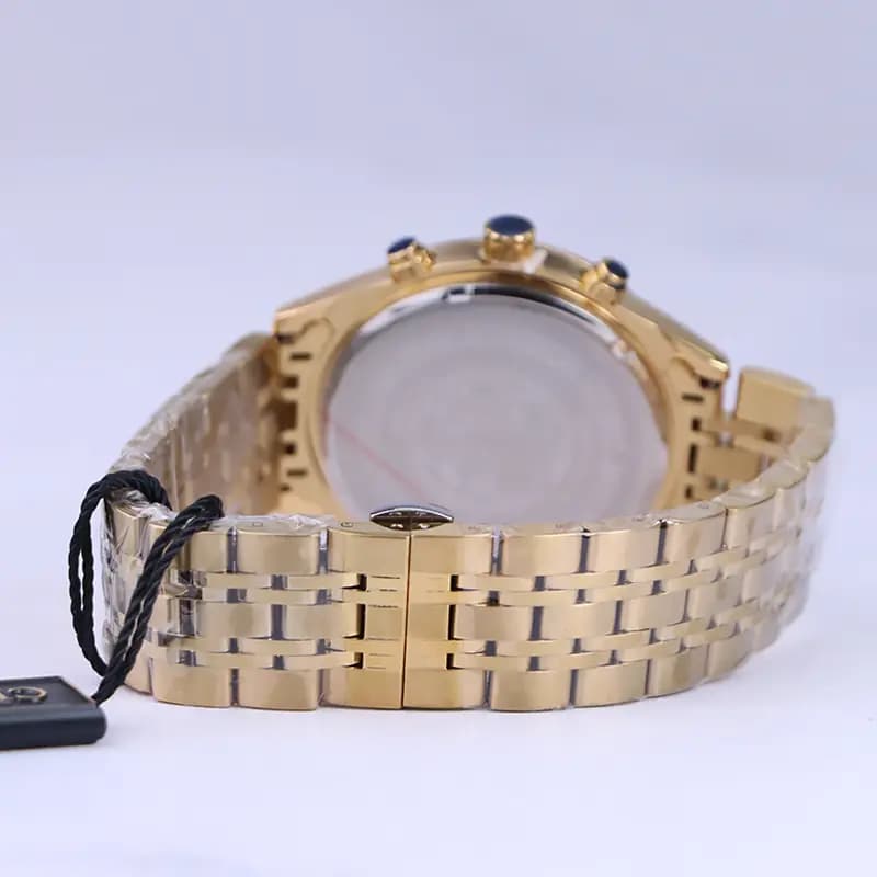 ساعت عقربه ای سیتیزن مردانه فلزی طلایی صفحه آبی G 2363/29 — تصویر ۳