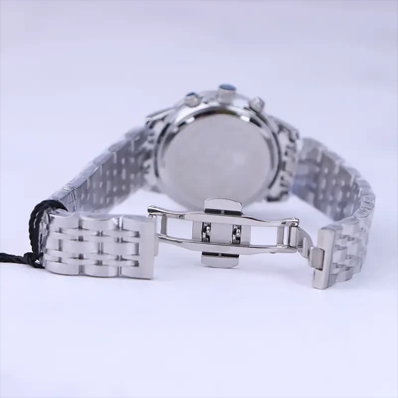 ساعت مچی زنانه سیتیزن فلزی نقره ای صفحه سبز L 9766/19 — تصویر ۲