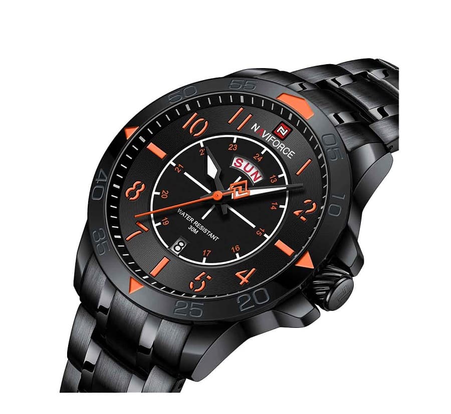 ساعت مچی مردانه نیوی فورس NAVIFORCE NF9204S B/O/B — تصویر ۲