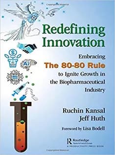 دانلود کتاب Redefining Innovation: Embracing the 80-80 Rule to Ignite Growth in the Biopharmaceutical Industry