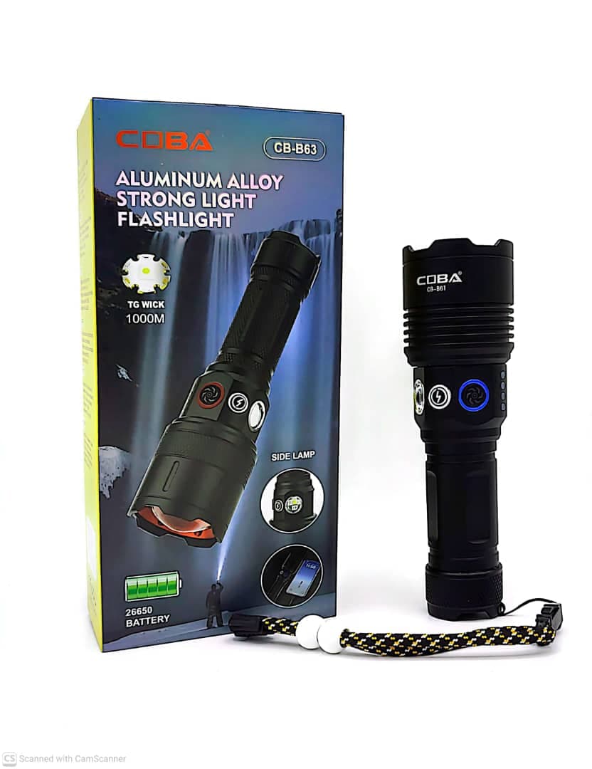 چراغ قوه پلیسی حرفه ای کوبا | COBA Police Flashlight CB-B55