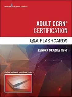 دانلود کتاب Adult CCRN Certification Q&A Flashcards