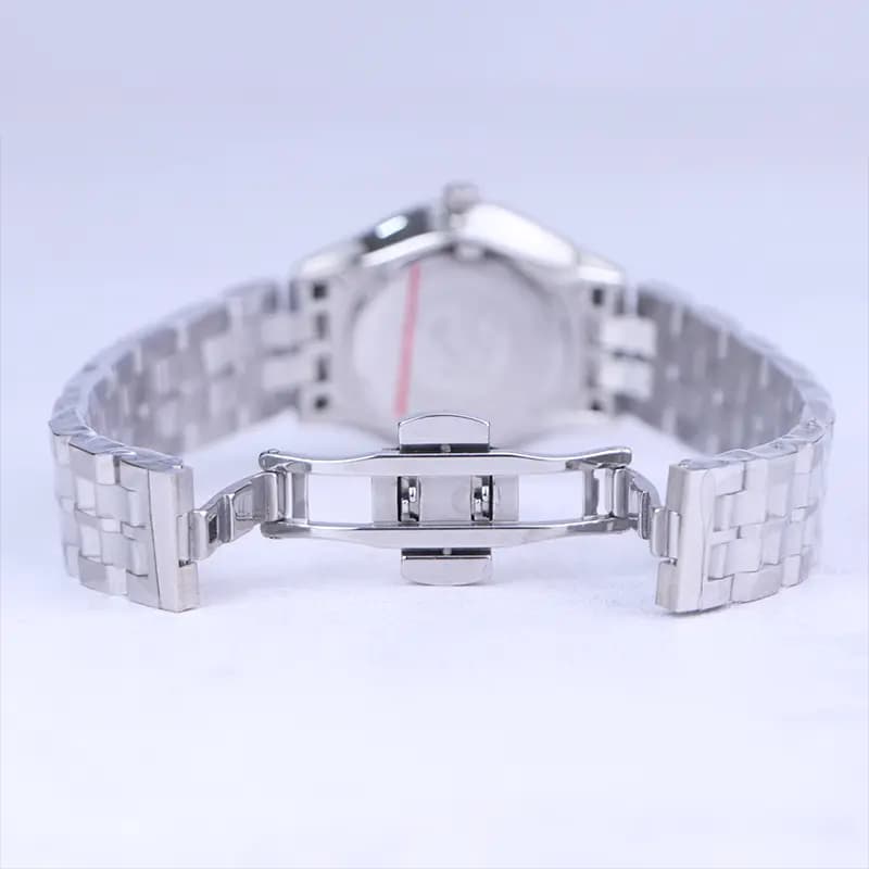 ساعت مچی سیتیزن زنانه فلزی نقره ای صفحه مشکی L31626/3 — تصویر ۲