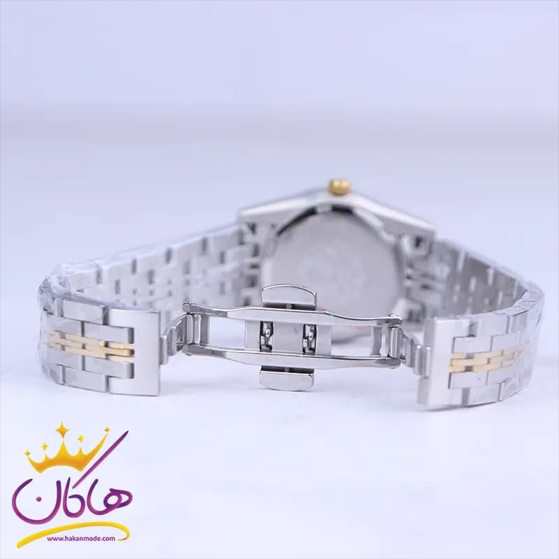 ساعت مچی سیتیزن زنانه فلزی نقره ای طلایی L31621/1 — تصویر ۴