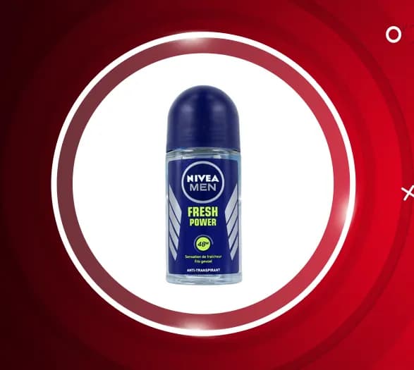 رول ضد تعریق مردانه نیوا مدلNIVEA FRESH POWERحجم50میل — تصویر ۳