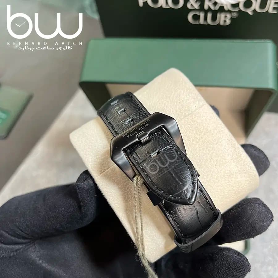 ساعت مچی مردانه بند چرم پولو بورلی هیلز مدل BP3688X.351 — تصویر ۹