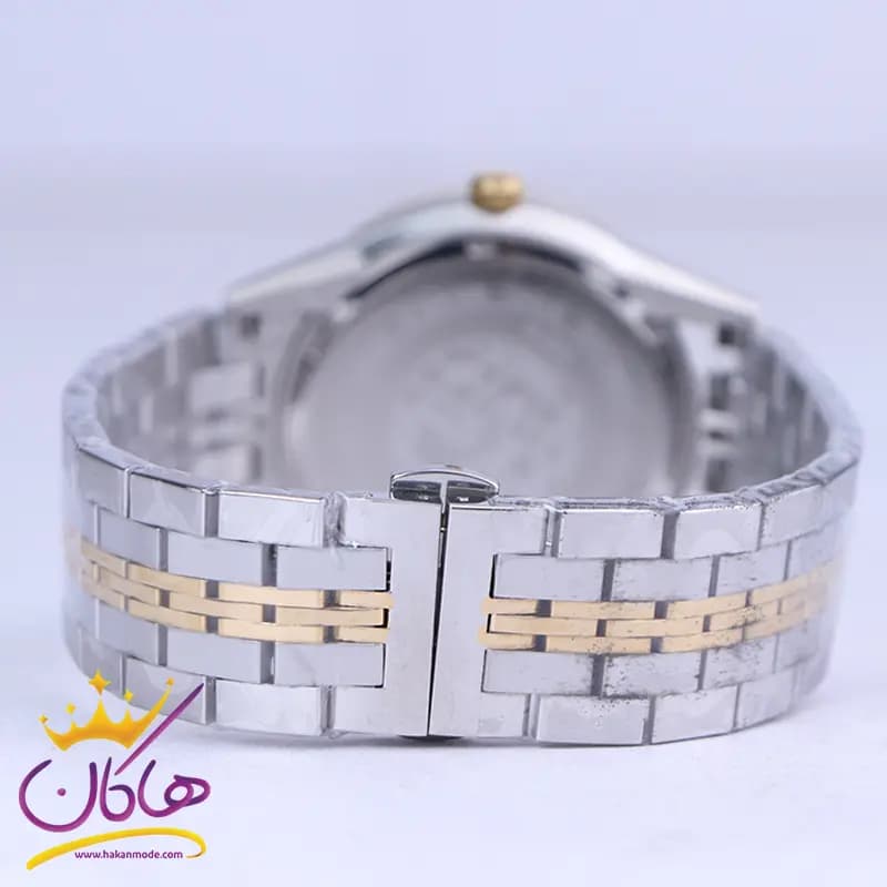 ساعت مچی سیتیزن مردانه فلزی نقره ای طلایی G31621/1 — تصویر ۴