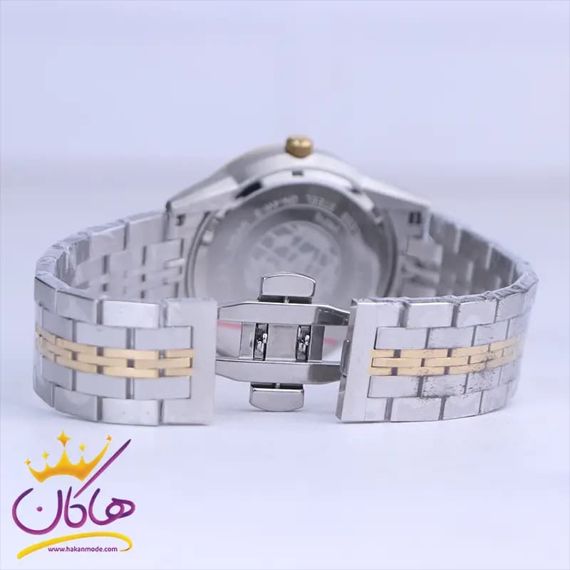 ساعت مچی سیتیزن مردانه فلزی نقره ای طلایی G31621/1 — تصویر ۳