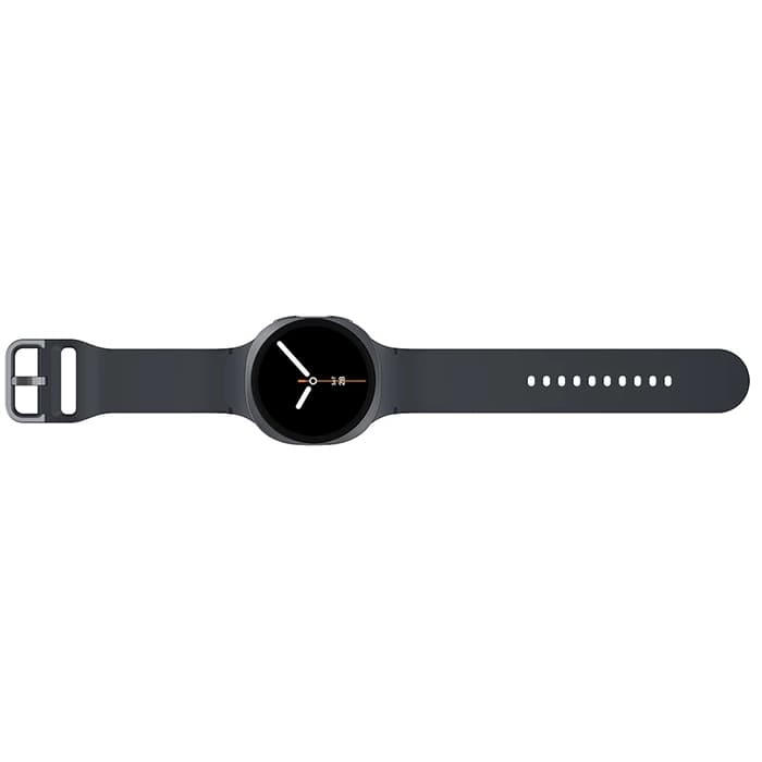 ساعت هوشمند 44 میلیمتری SAMSUNG مدل Galaxy Watch 8 با بند پلاستیکی مشکی — تصویر ۳