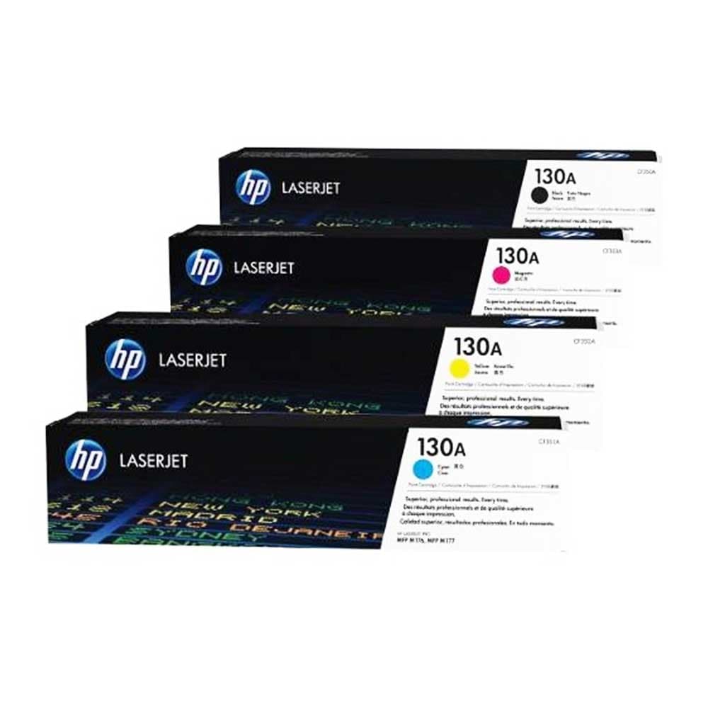 کارتریج لیزری رنگی HP 130A بسته 4 عددی — تصویر ۳