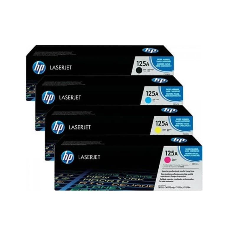 کارتریج لیزری رنگی HP 125A بسته 4 عددی — تصویر ۸