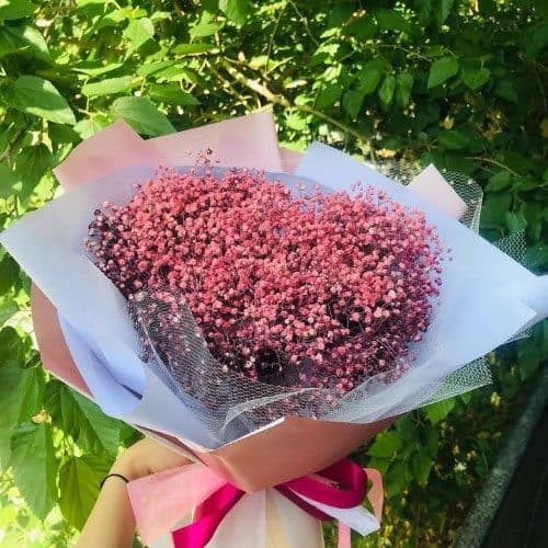 چه مدل گل ژیپسوفیلیا (عروس) برای باکس گل سالگرد بهترین است؟