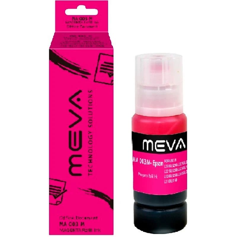جوهر پرینتر Meva MA-003 100ml بسته 4 عددی — تصویر ۳