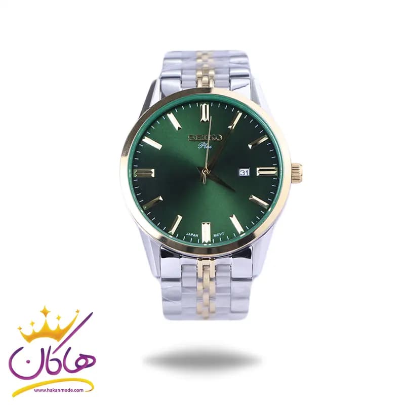 ساعت عقربه ای سیکو مردانه فلزی صفحه سبز G31622/6