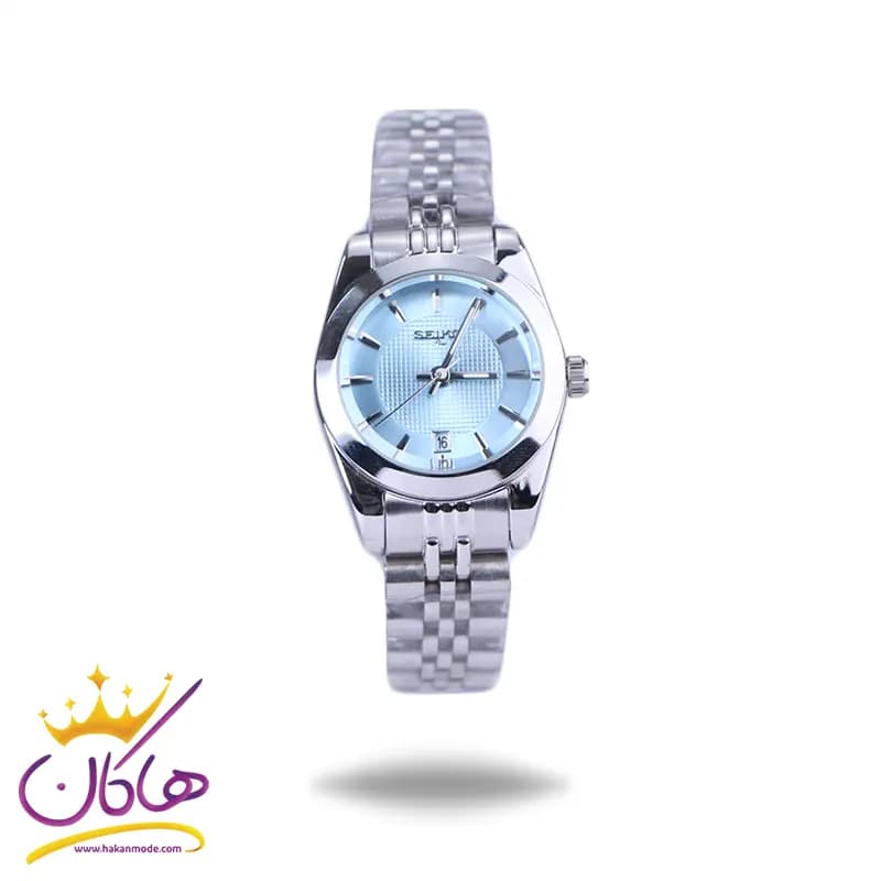ساعت مچی سیکو زنانه فلزی نقره ای صفحه تیفانی L31628/2